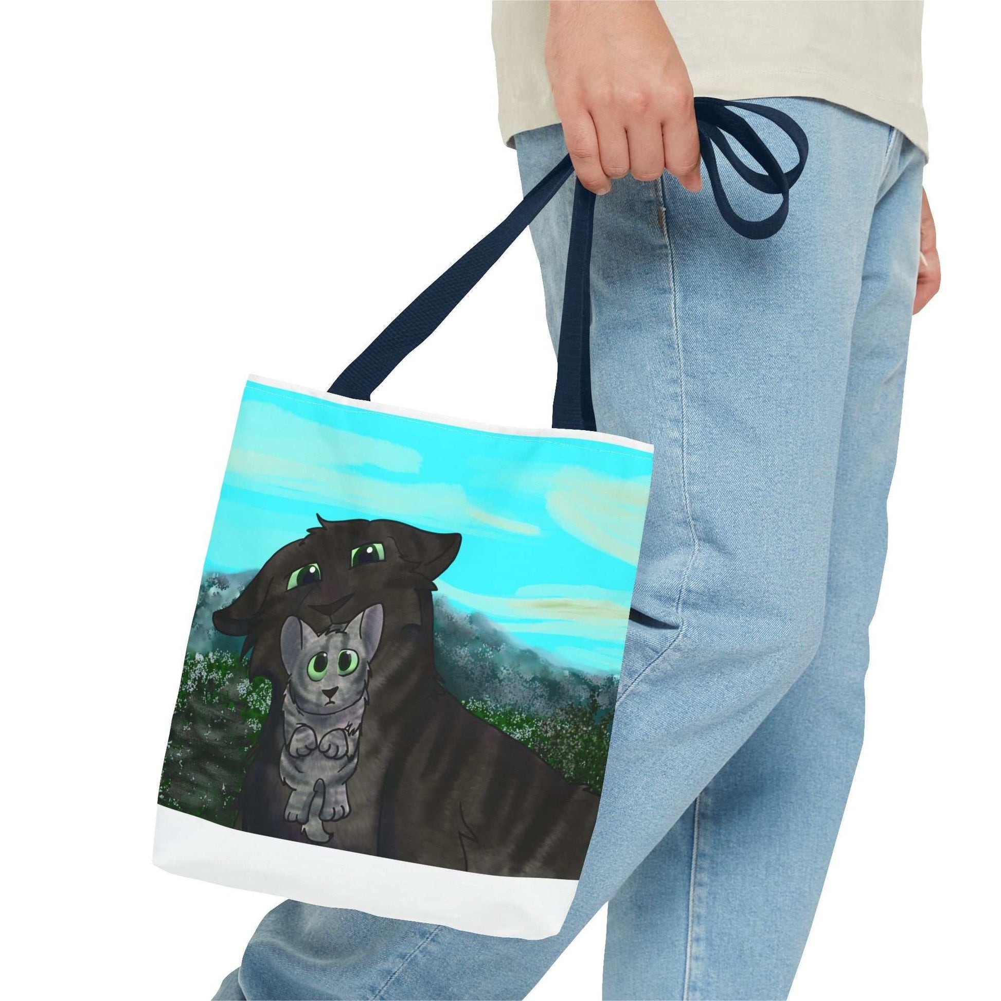 cat tote bag