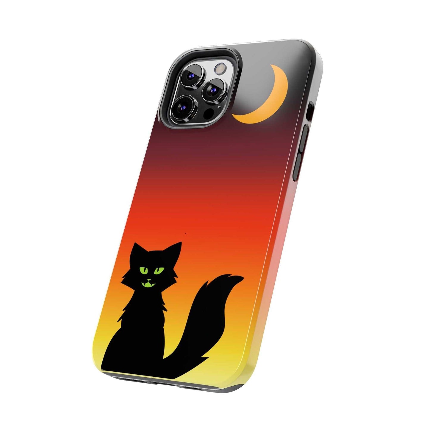 Cat phone case- The Dark Silhoutte