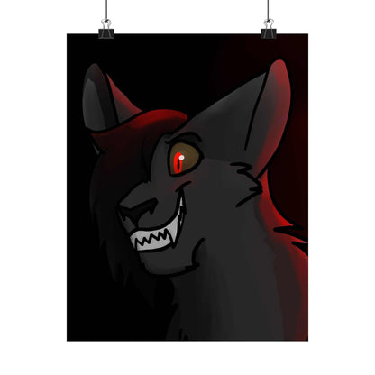Evil Cat Poster 