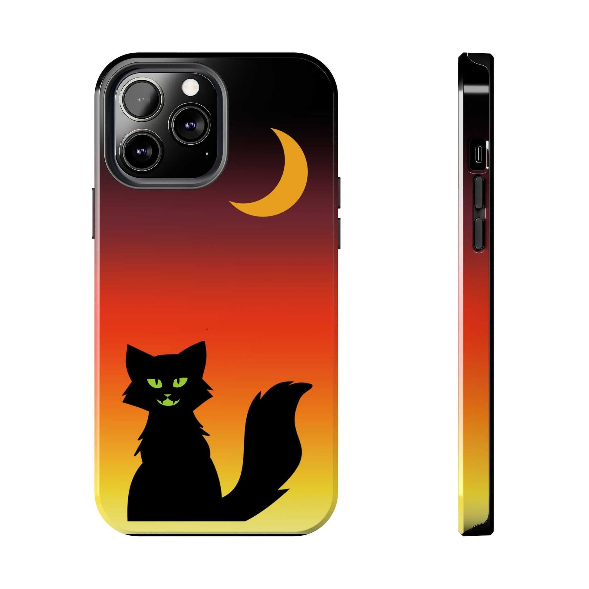 Cat phone case- The Dark Silhoutte