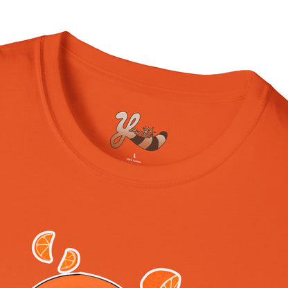 Orange Cat T-Shirt — Cute Cozy Kitty Graphic Tee