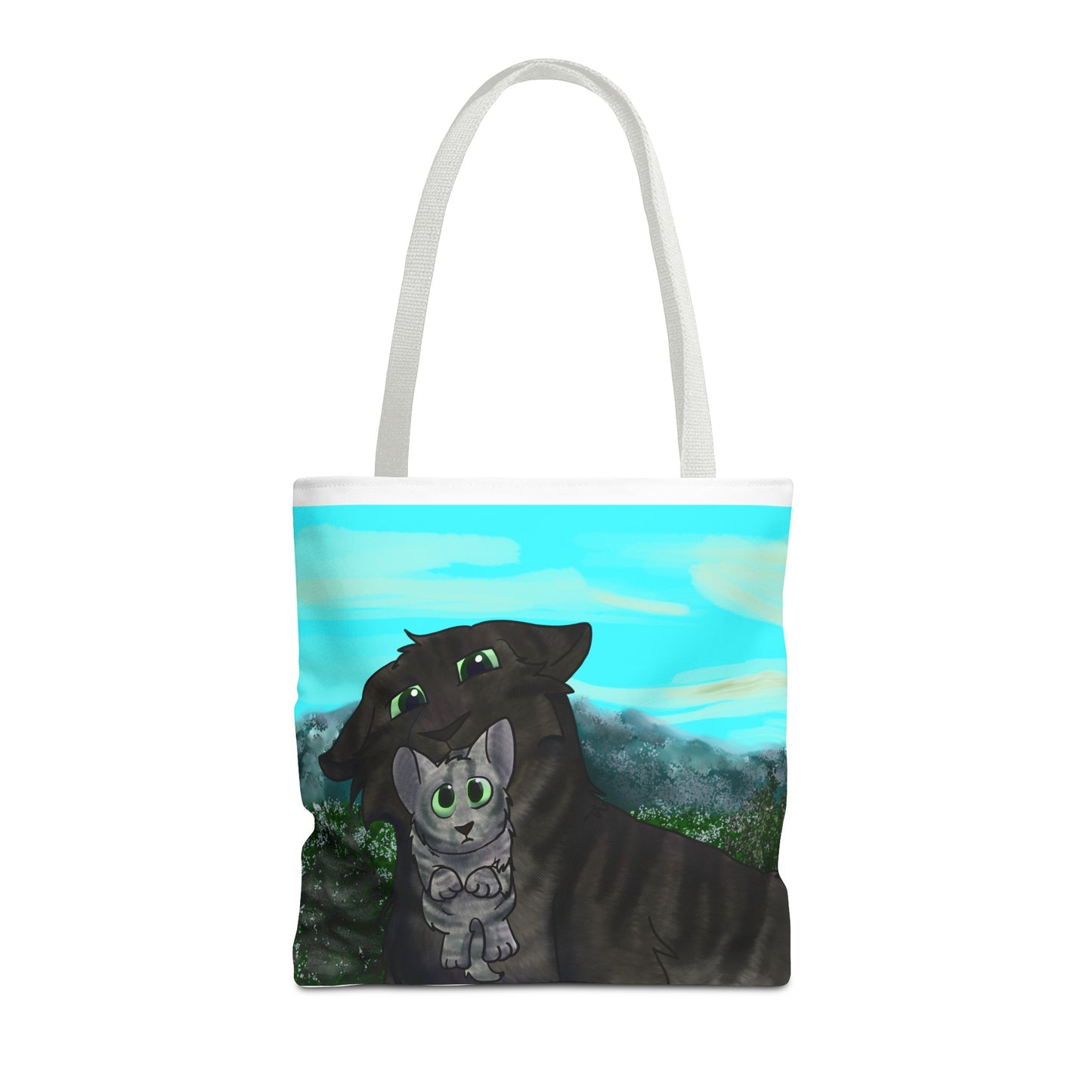 Momma cat Tote bag