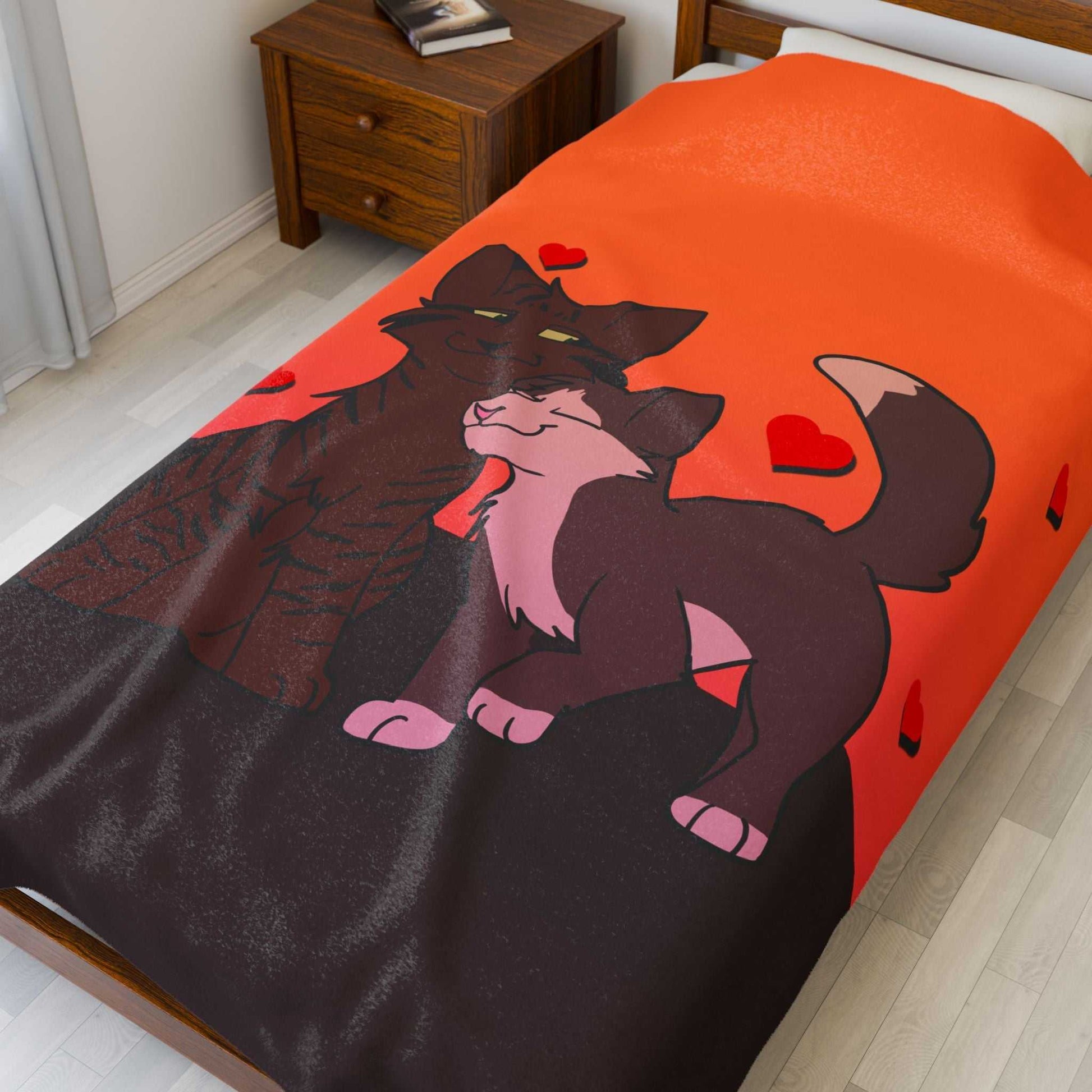 Cuddling Cats Blanket