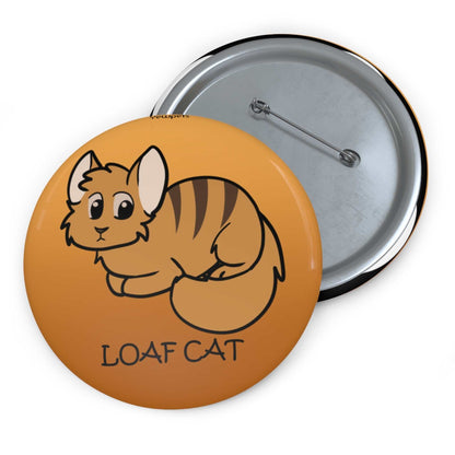 Loaf Cat Pinback Button