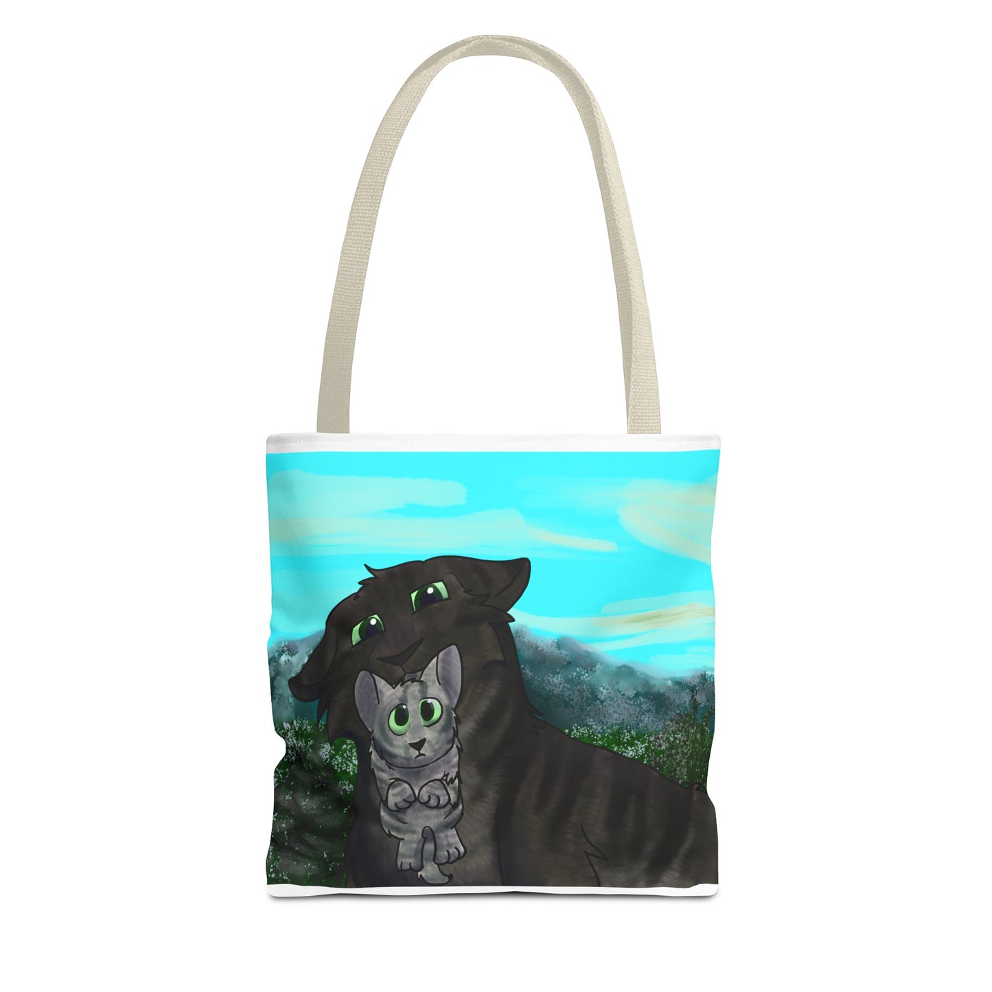 Momma cat Tote bag