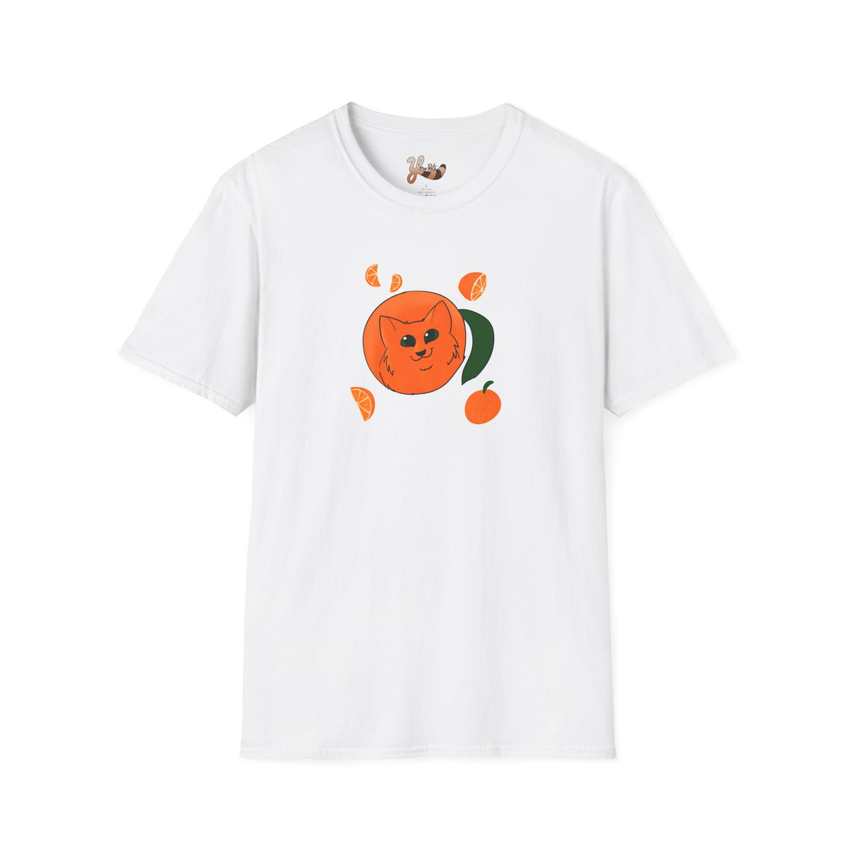 Orange Cat T-Shirt — Cute Cozy Kitty Graphic Tee