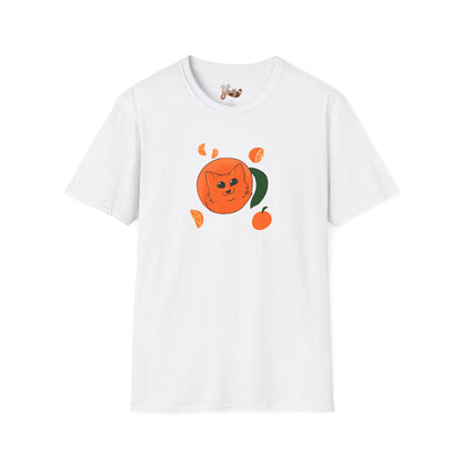 Orange Cat T-Shirt — Cute Cozy Kitty Graphic Tee