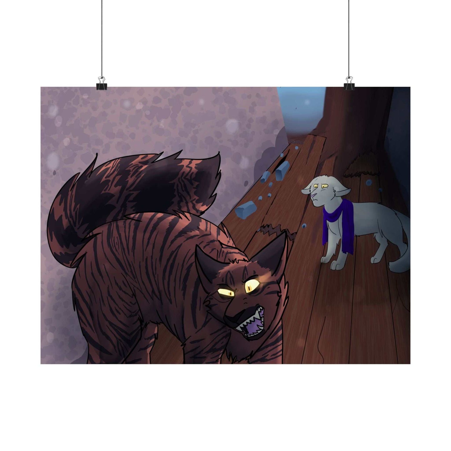 Angry Cat- Blight of Avenir poster