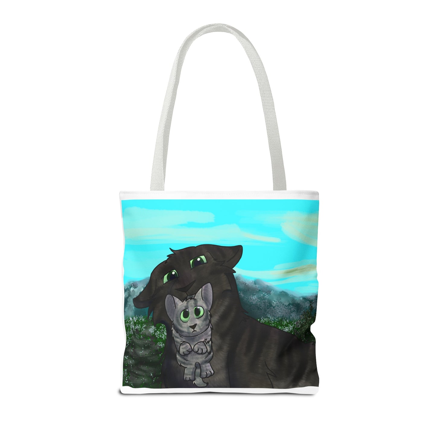 Momma cat Tote bag