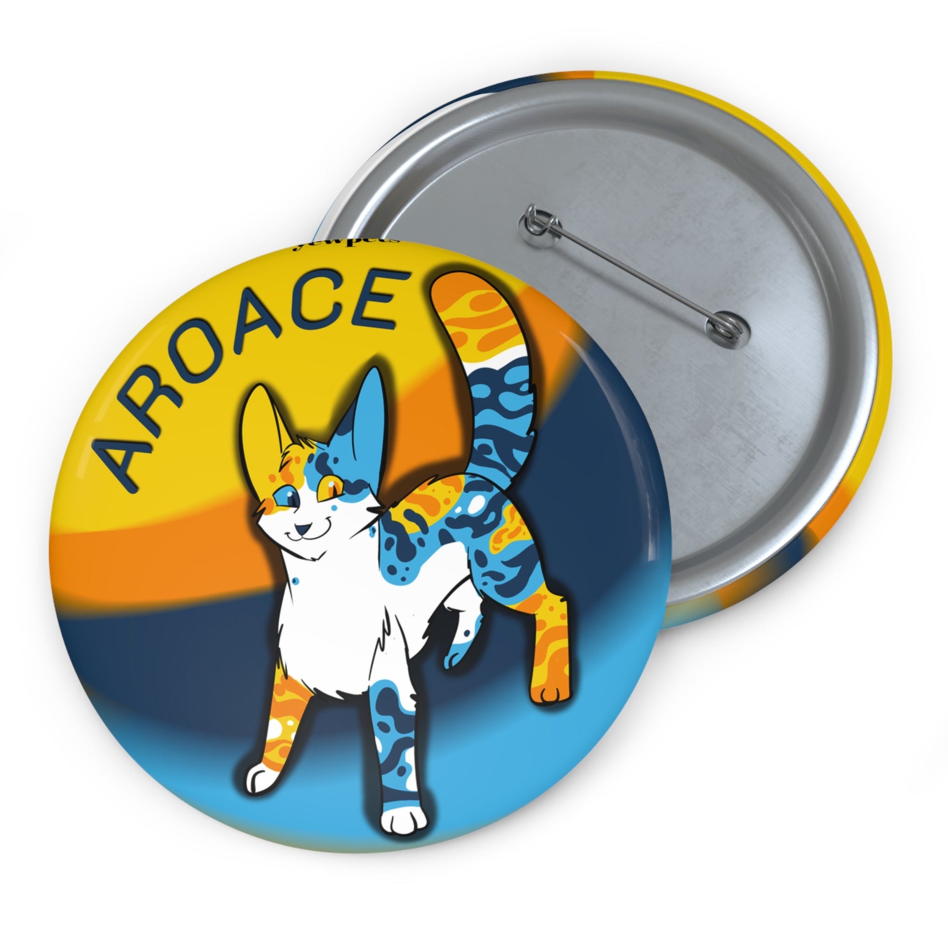 Aroace Pride button