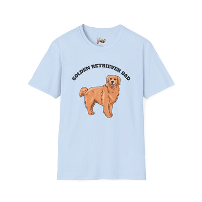 Golden Retriever Dog Dad T-Shirt 