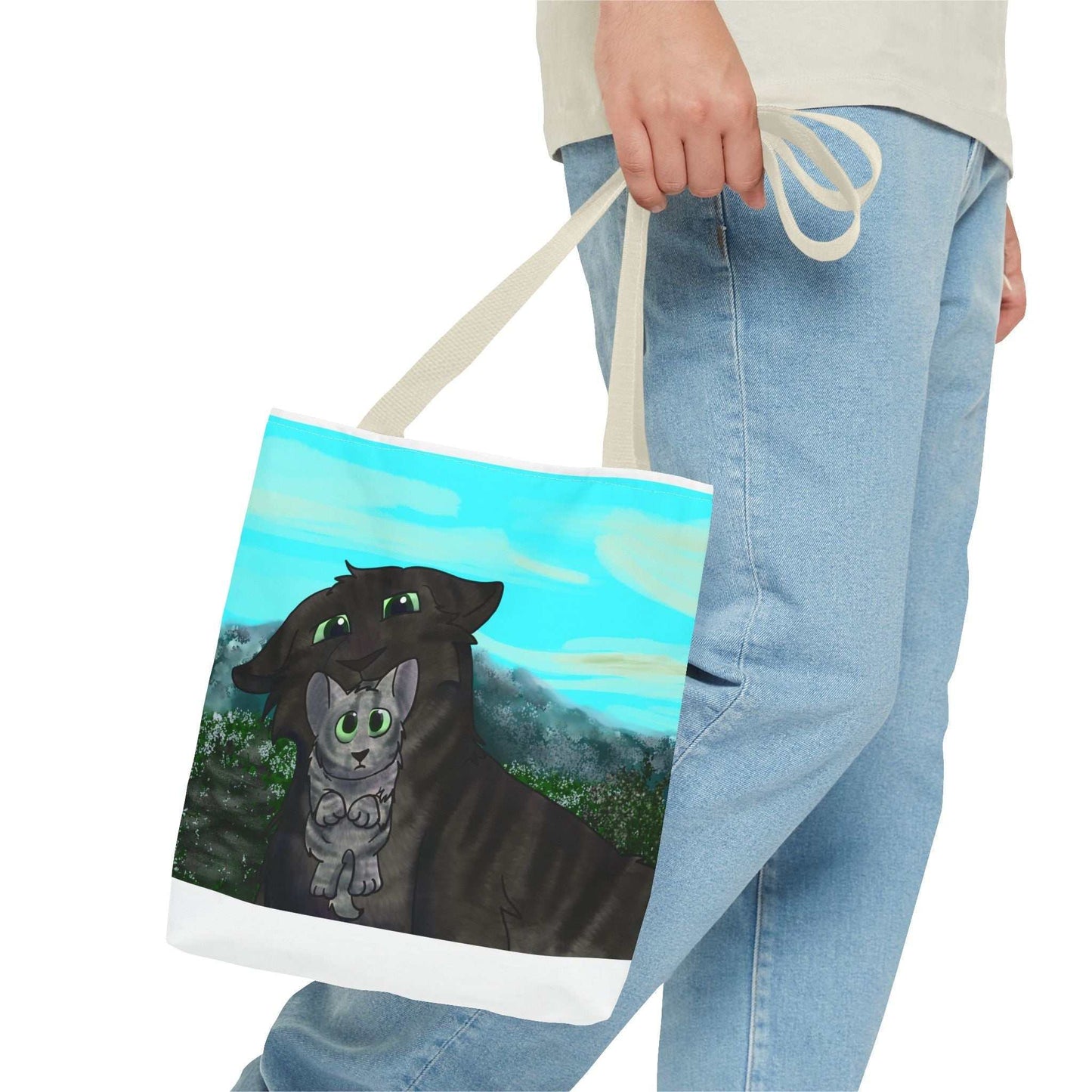 cat tote bag