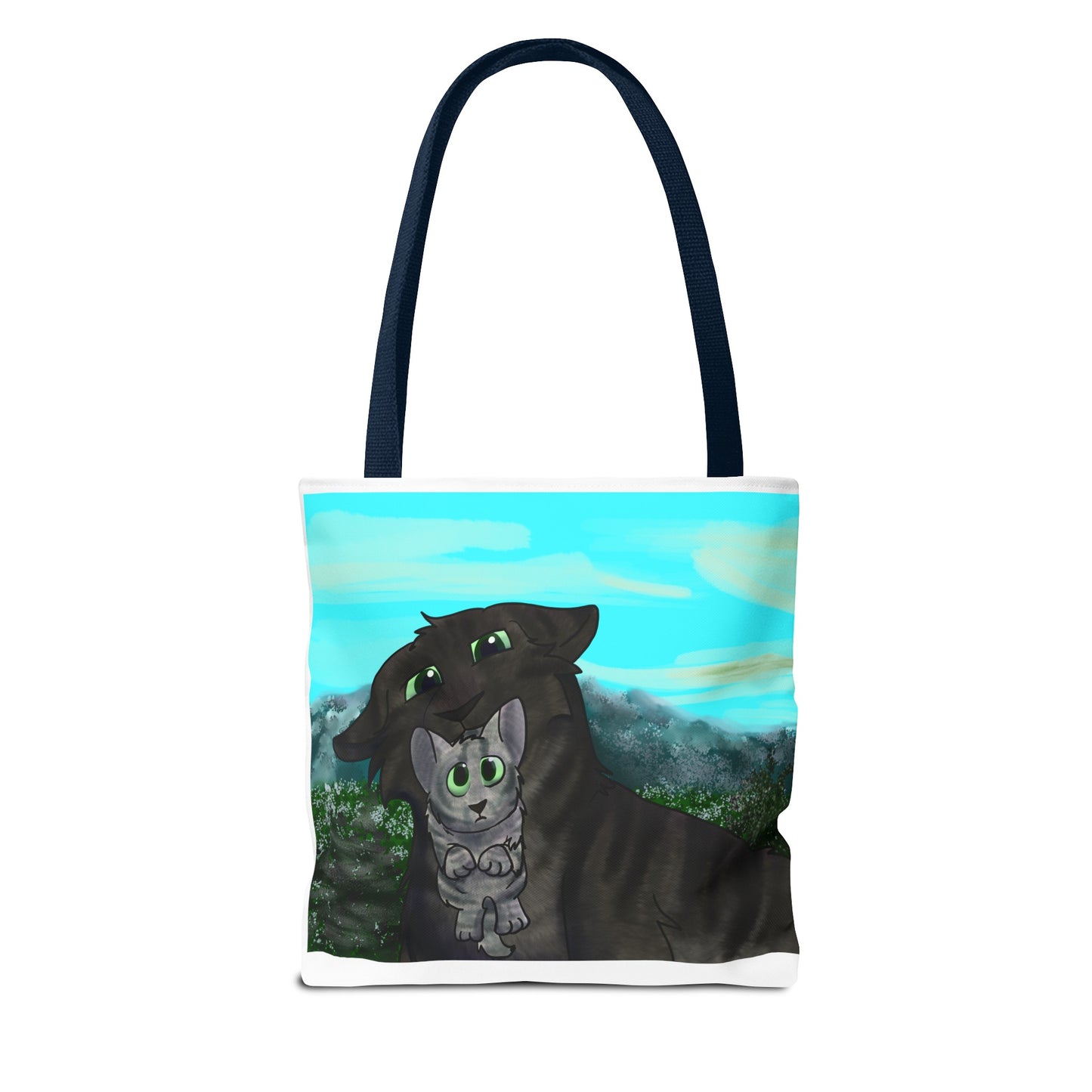 Momma cat Tote bag