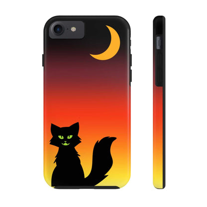 Cat phone case- The Dark Silhoutte