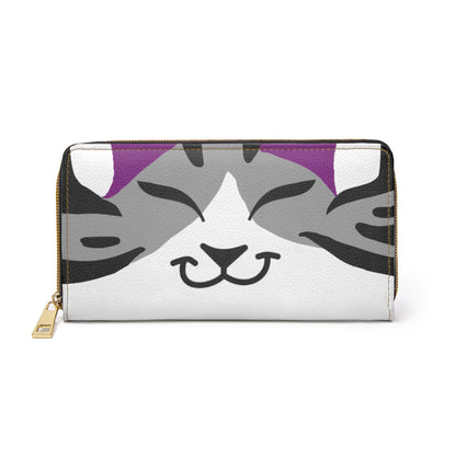 Asexual Zipper Wallet