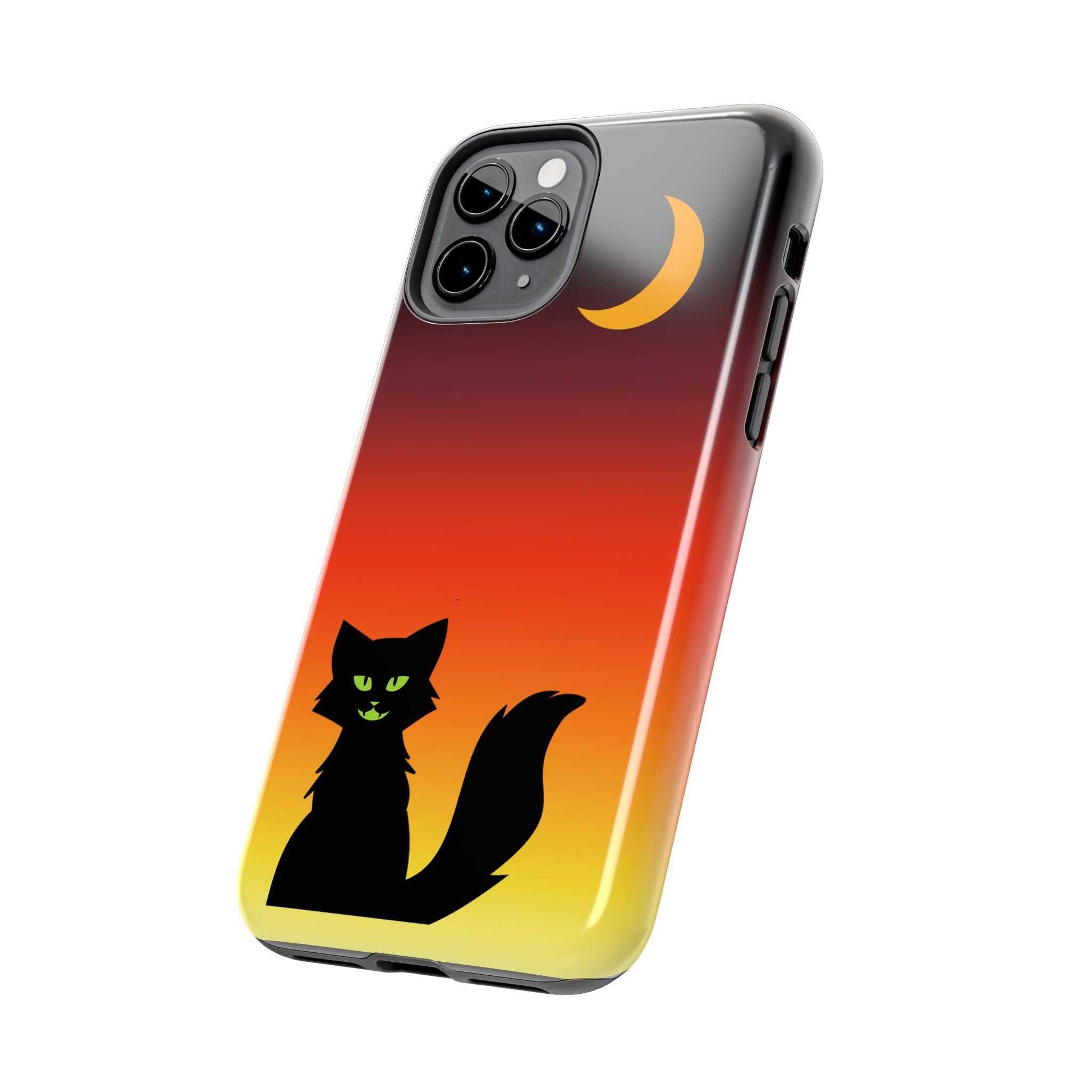 Cat phone case- The Dark Silhoutte