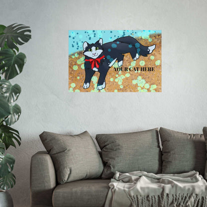 Custom Pet Portrait Poster- Matte