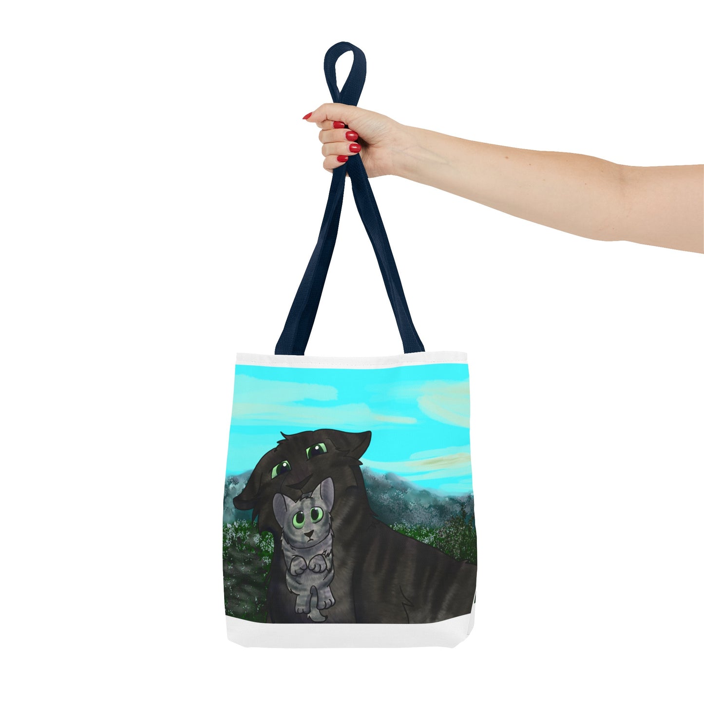 Momma cat Tote bag