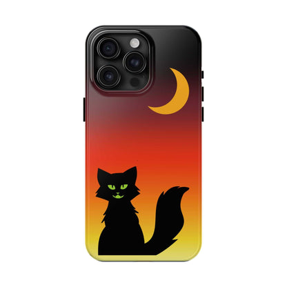 Cat phone case- The Dark Silhoutte