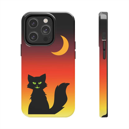 Cat phone case- The Dark Silhoutte