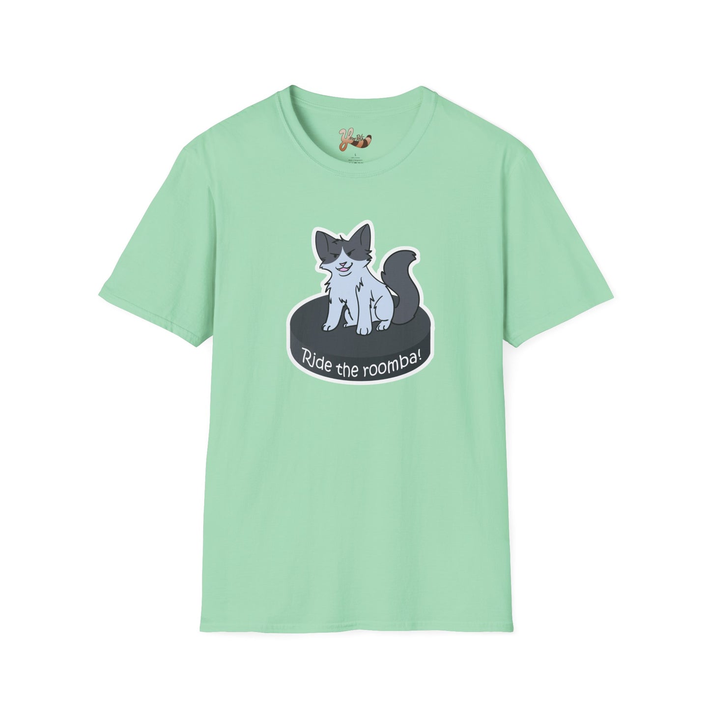 Ride the Roomba Cat T-Shirt