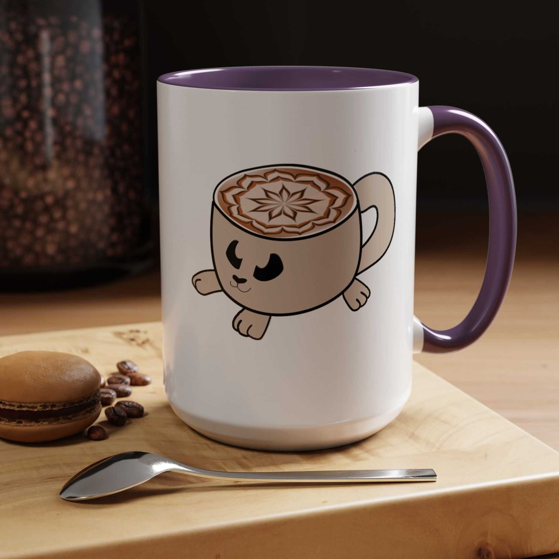 Latte Art Coffee Mug