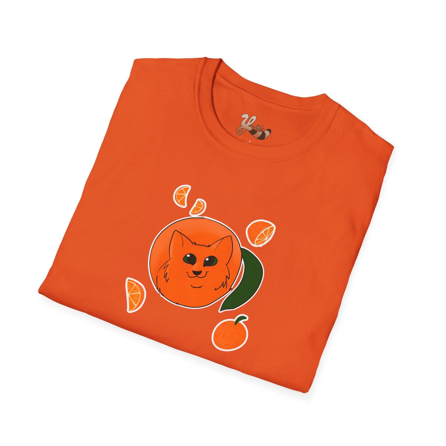 Orange Cat T-Shirt — Cute Cozy Kitty Graphic Tee