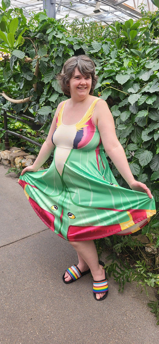 Luna Moth Dress
