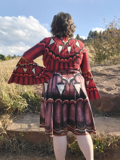 Atlas Moth Crop top