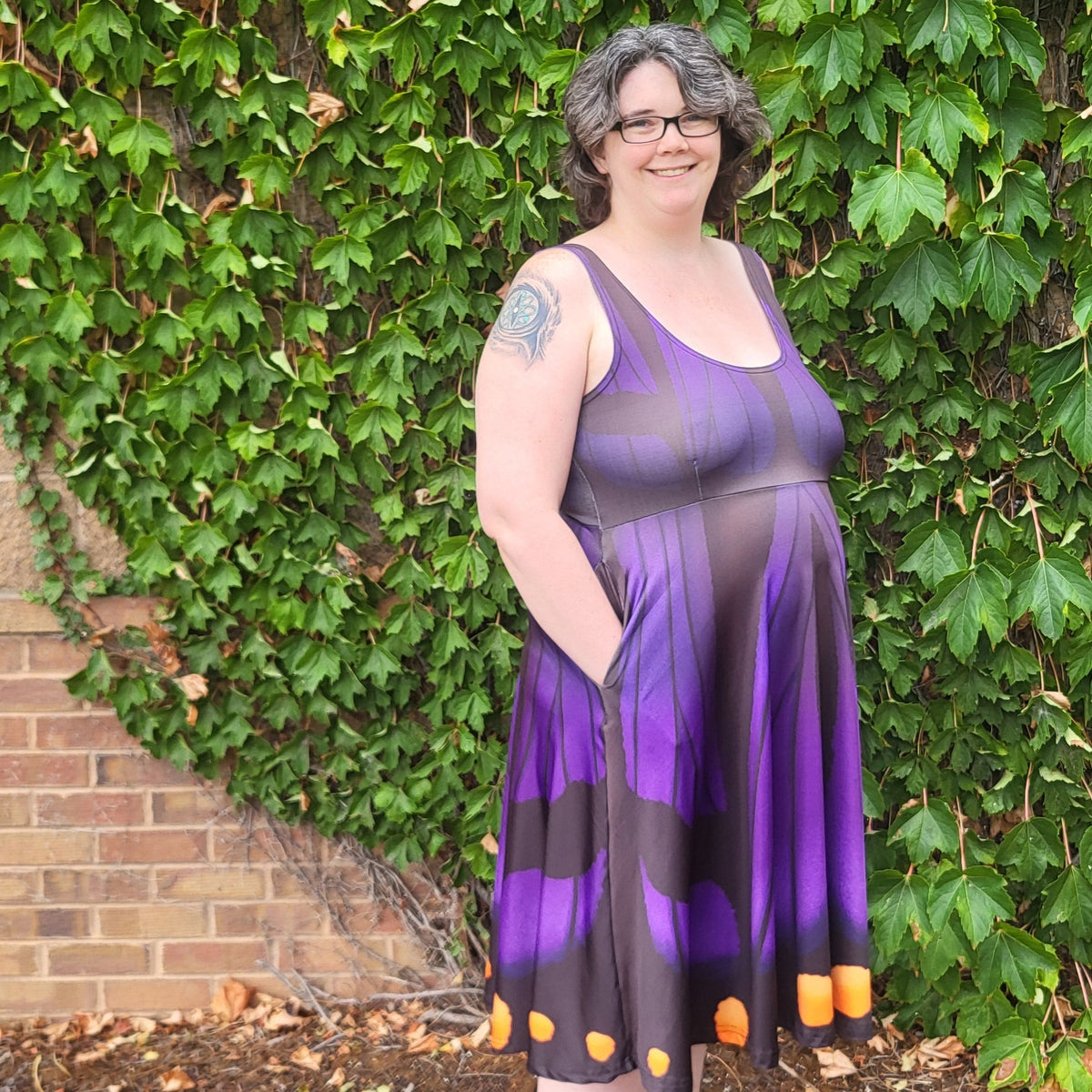 Colorado Hairstreak Butterfly Dress