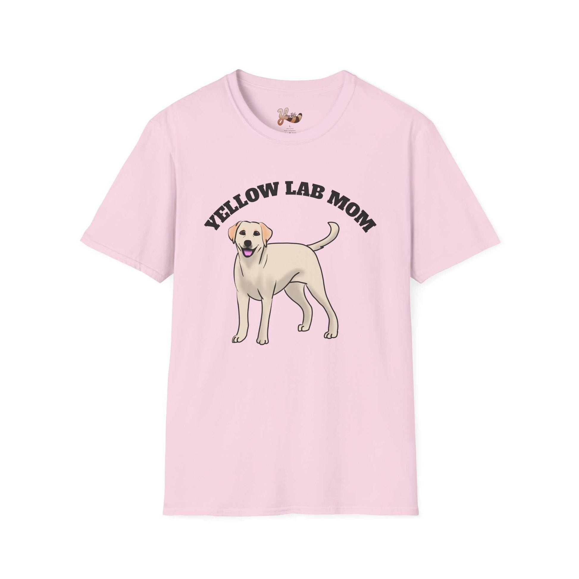 Yellow Lab Dog Mom T-Shirt