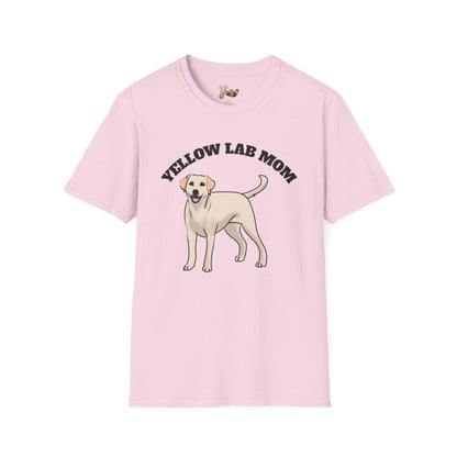 Yellow Lab Dog Mom T-Shirt