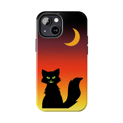 Cat phone case- The Dark Silhoutte