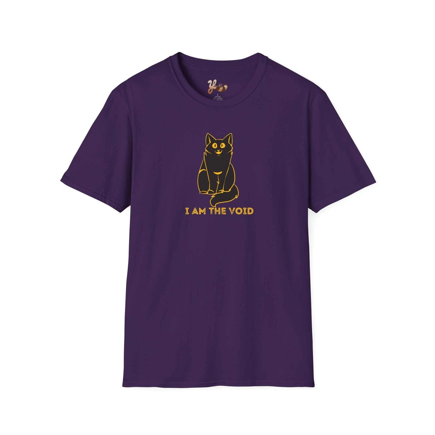 Void cat purple shirt