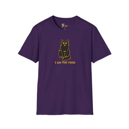 Void cat purple shirt