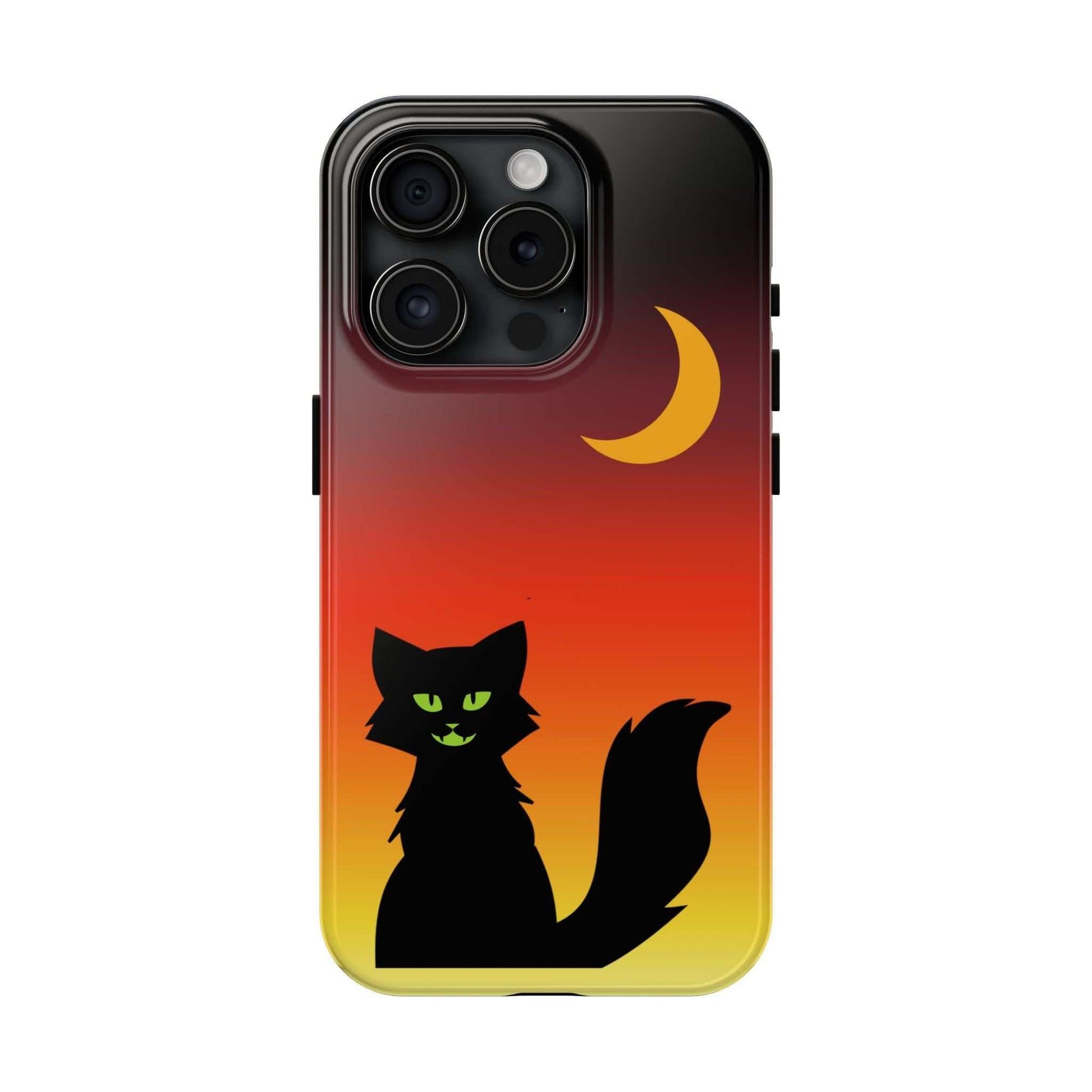 Cat phone case- The Dark Silhoutte