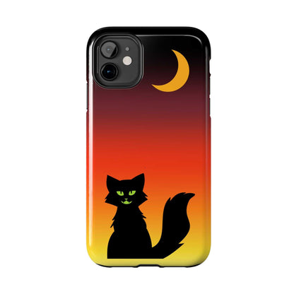 Cat phone case- The Dark Silhoutte