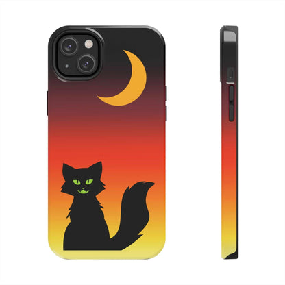 Cat phone case- The Dark Silhoutte