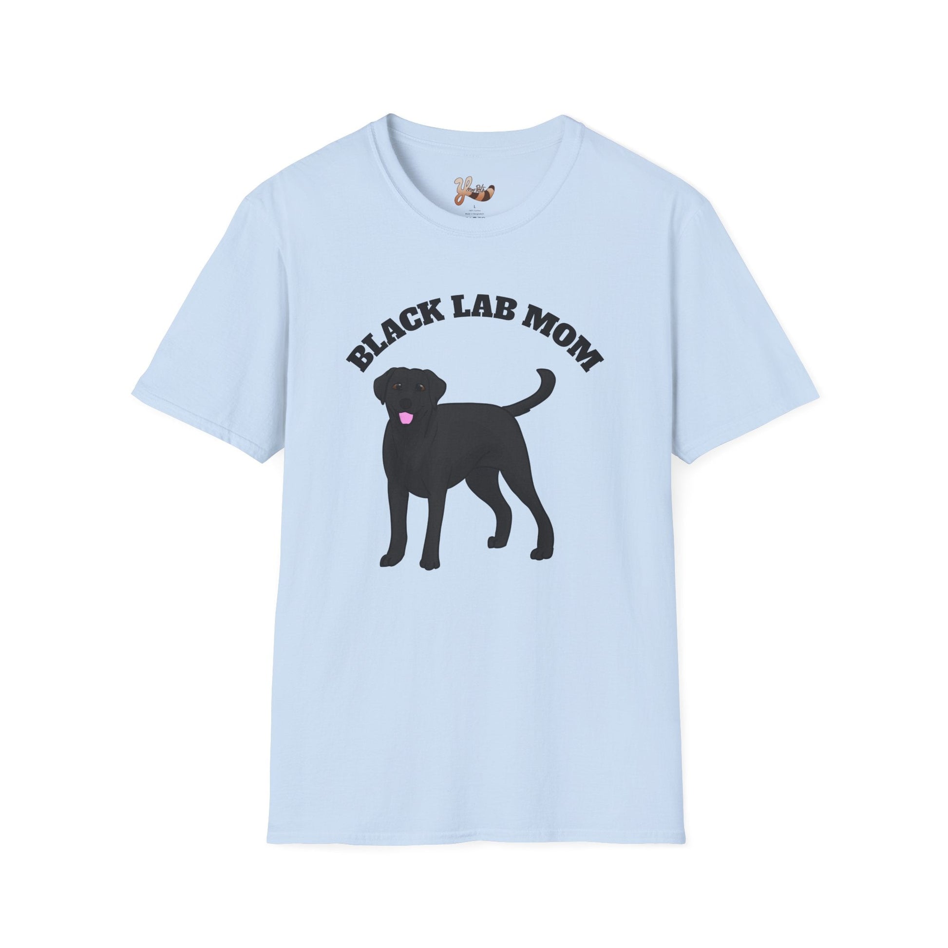 Black Lab Dog Mom T-Shirt