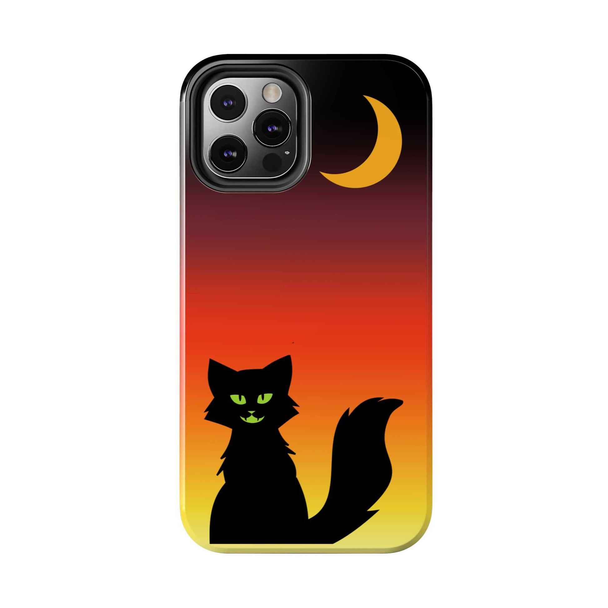 Cat phone case- The Dark Silhoutte