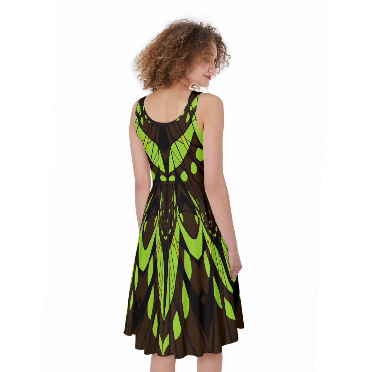 malachite butterfly dress
