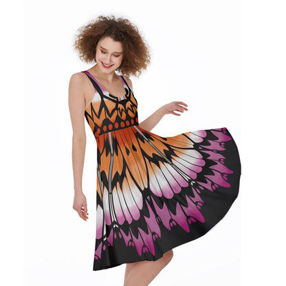 Lesbian Pride Sleeveless Skater Dress