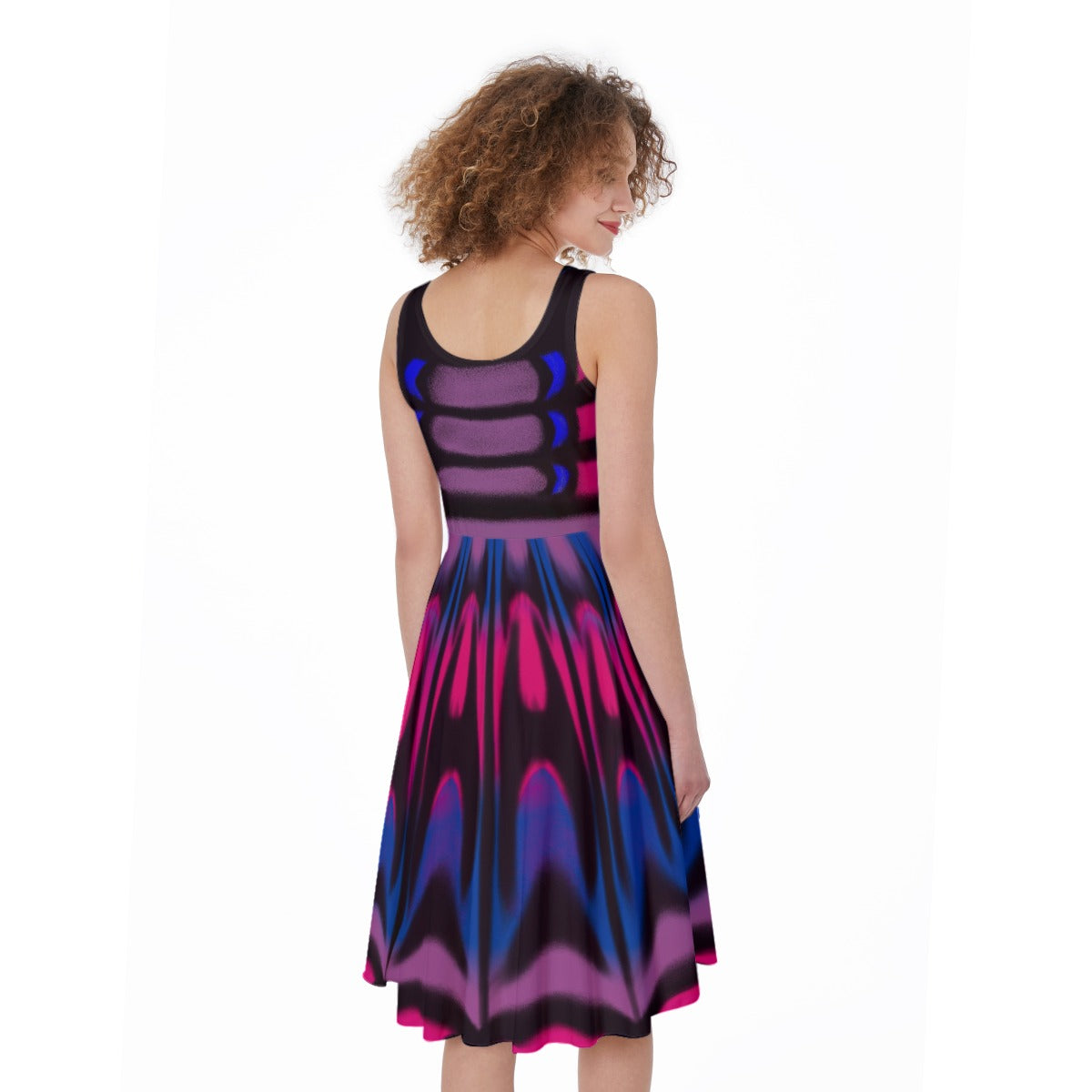 Bisexual Pride Dress- Skater dress