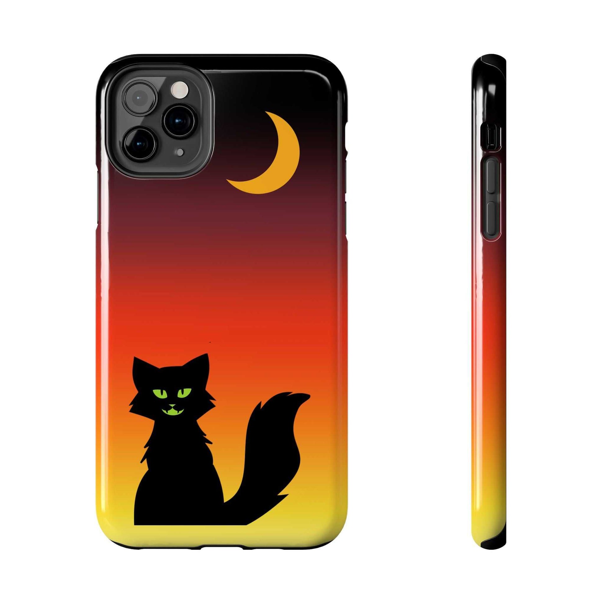 Cat phone case- The Dark Silhoutte