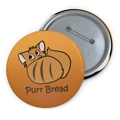 Purr Bread Cat Button