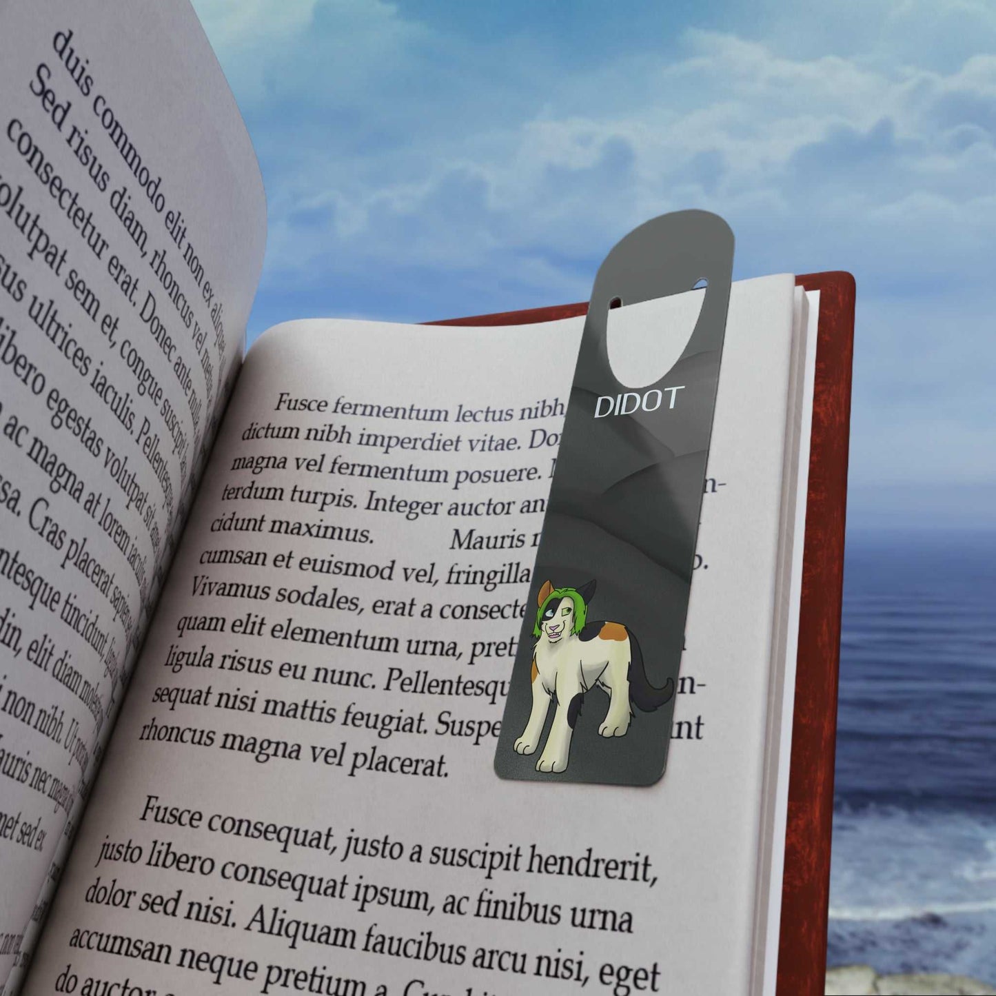 Cat Bookmark- Didot from the Blight of Avenir