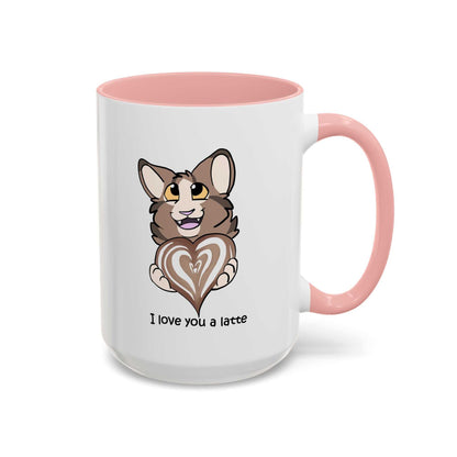 I Love You a Latte - Cute Cat Coffee Mug
