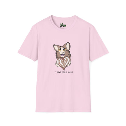 I Love You A Latte- Cat Tee Shirt