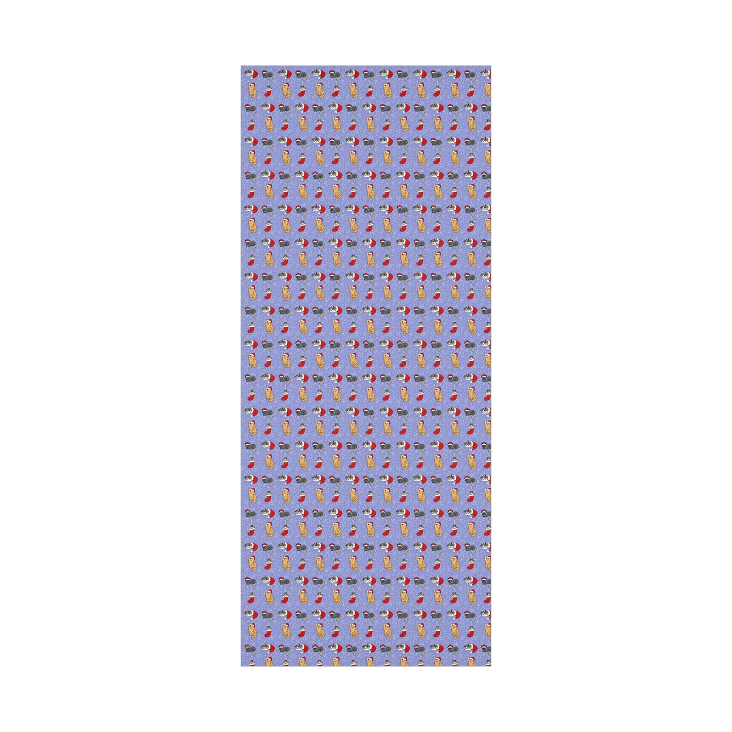 Cats in hats wrapping paper