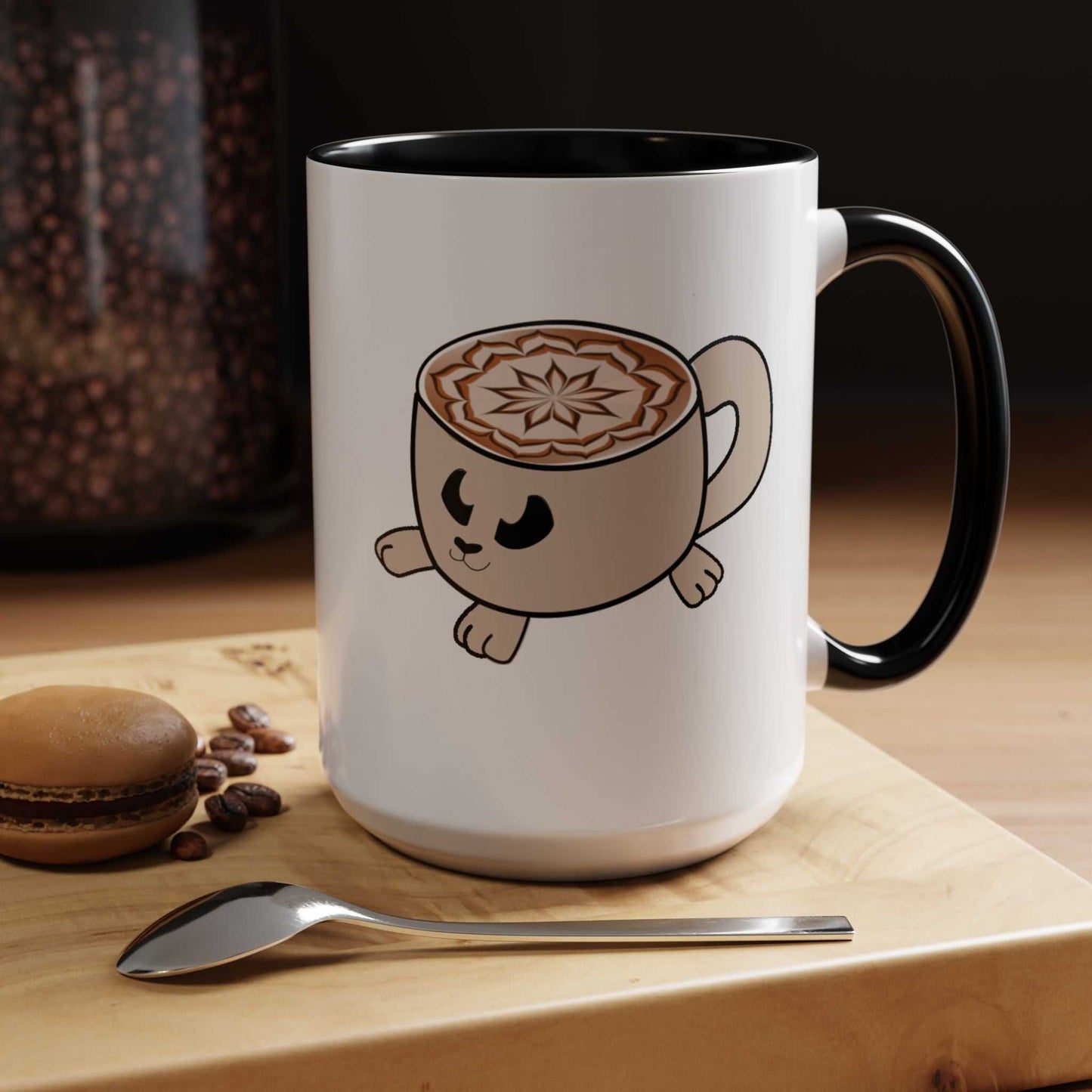 Latte Art Coffee Mug